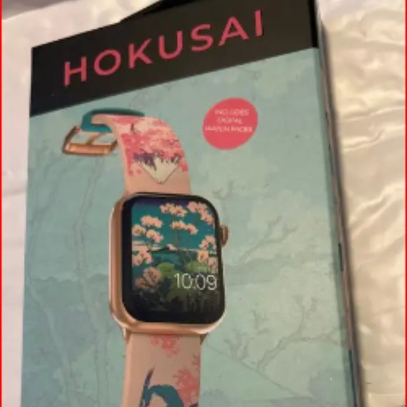 Designer Apple Watchband & Digital Faces -- Cherry Blossom - Picture 2 of 5